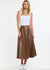 Dakota PU Skirt Updated ~ Tan