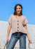 Belle Denim Skirt ~ White