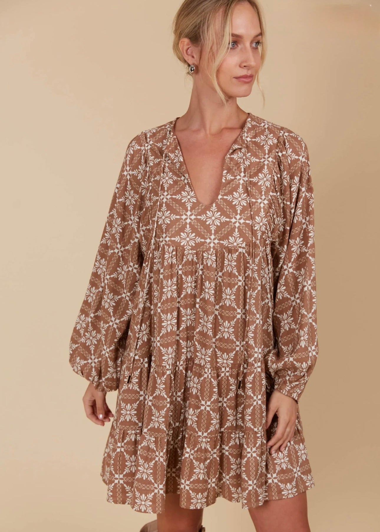 Venus Dress ~ Deity Print