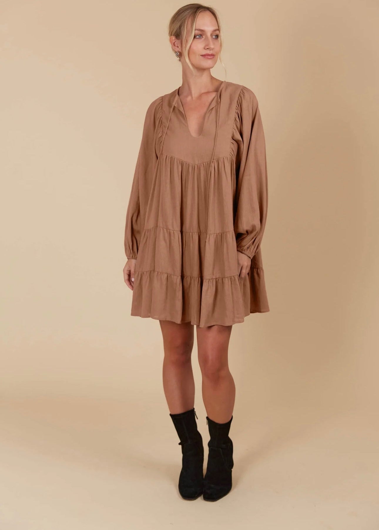 Venus Dress ~ Toffee