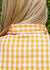 Riley Gingham Shirt ~ Mandarin