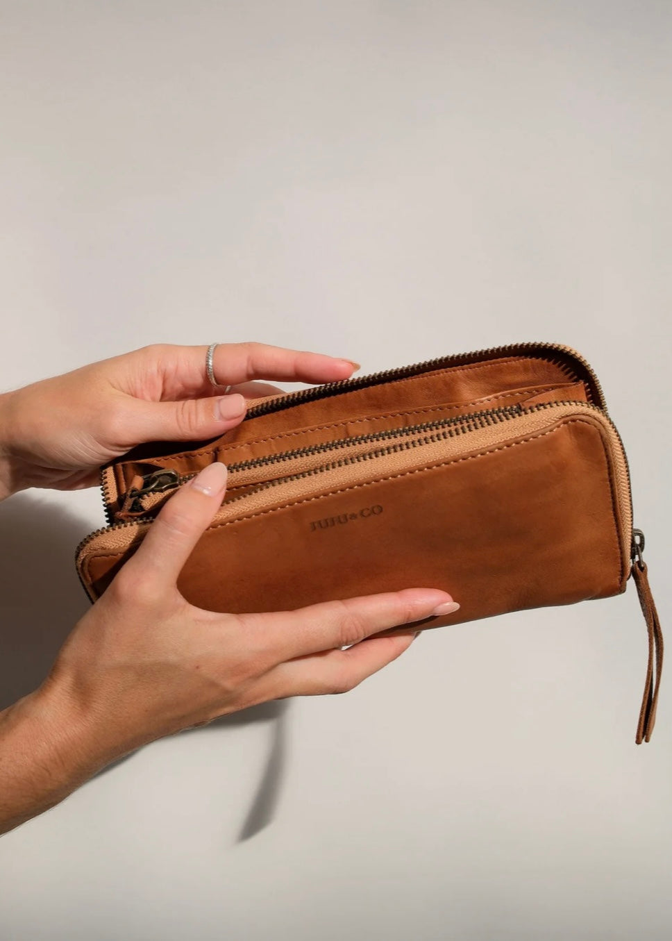 Slim Wallet ~ Tan