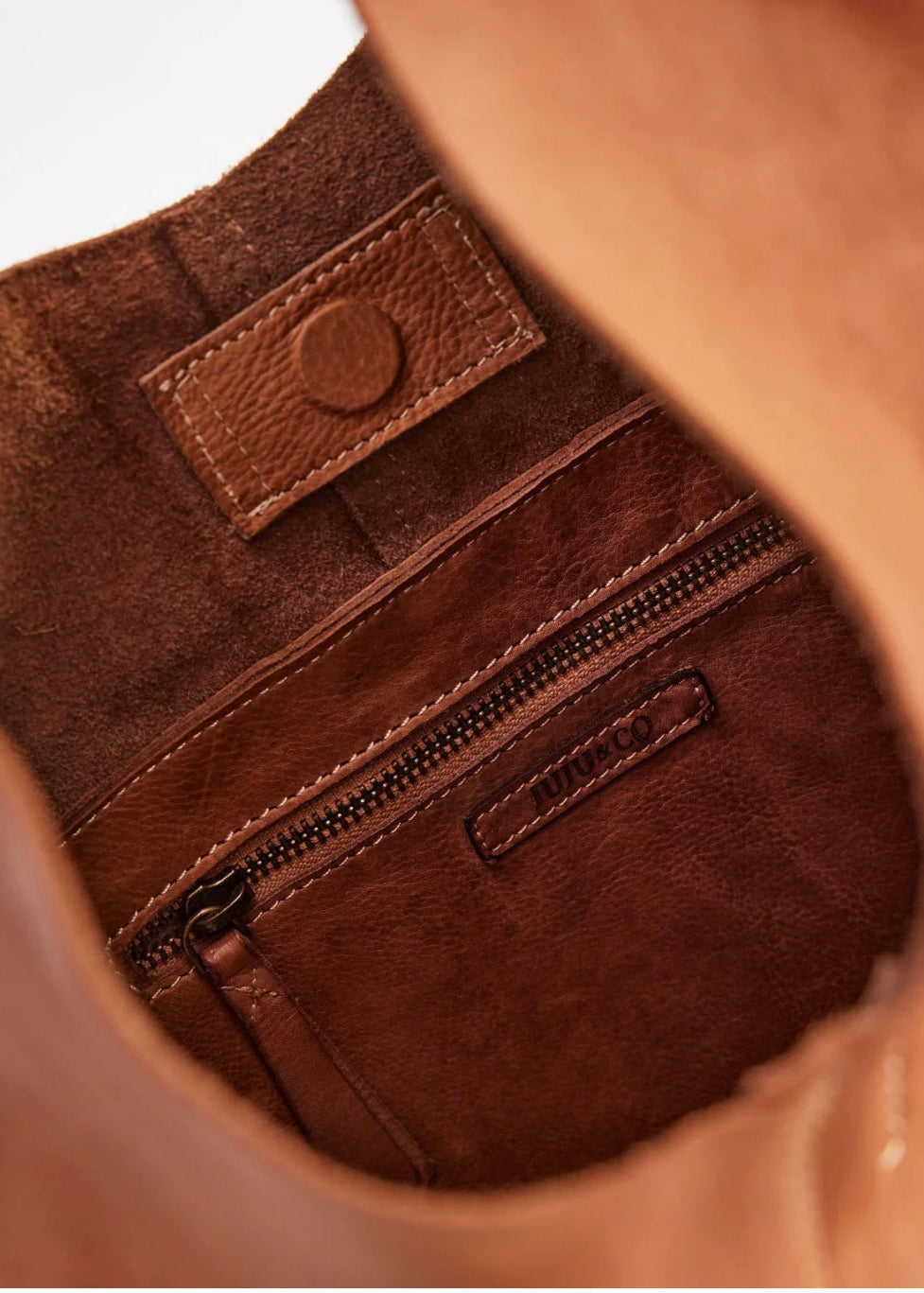 Unlined Slouchy ~ Tan