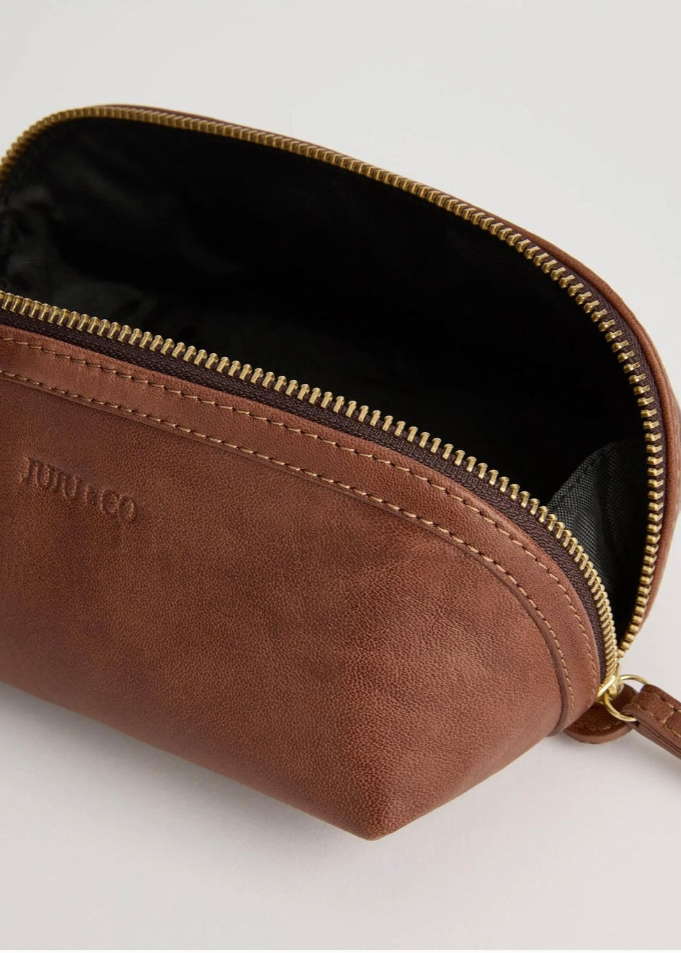 Mini Transit Pouch ~ Cognac