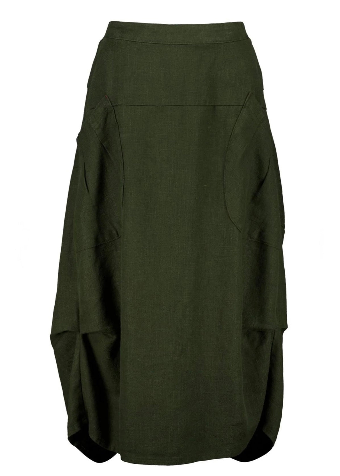 Milwaukee Fiesta Skirt ~ Dark Khaki