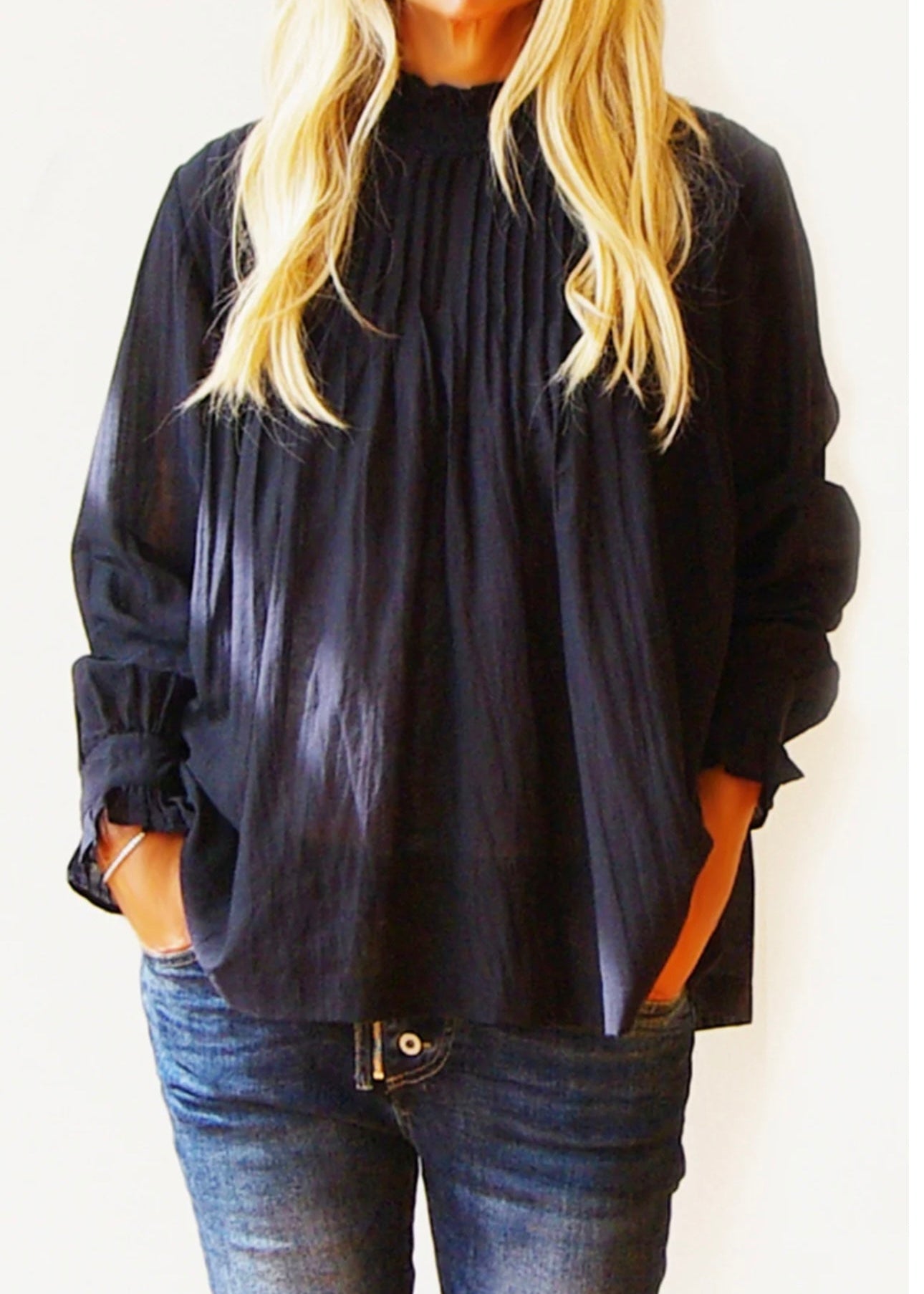 Morgan Top ~ Navy