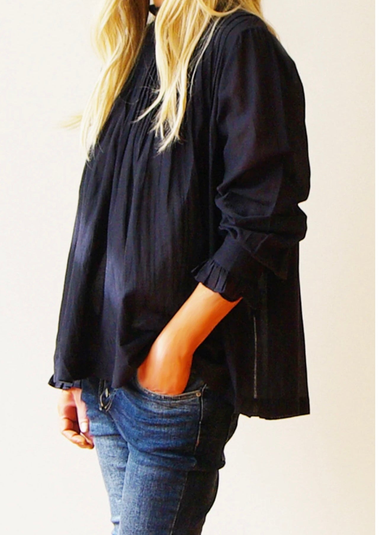 Morgan Top ~ Navy