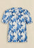 Recollect Top ~ Azure Bouquet
