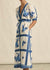 Portrait Dress ~ Azure Collage