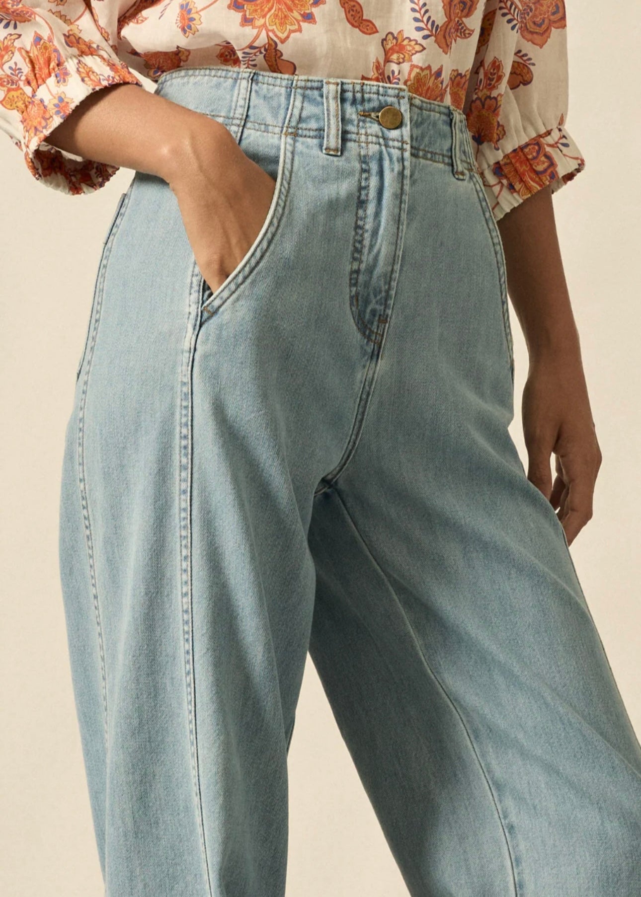 Orchestrate Jean ~ Light Washed Denim