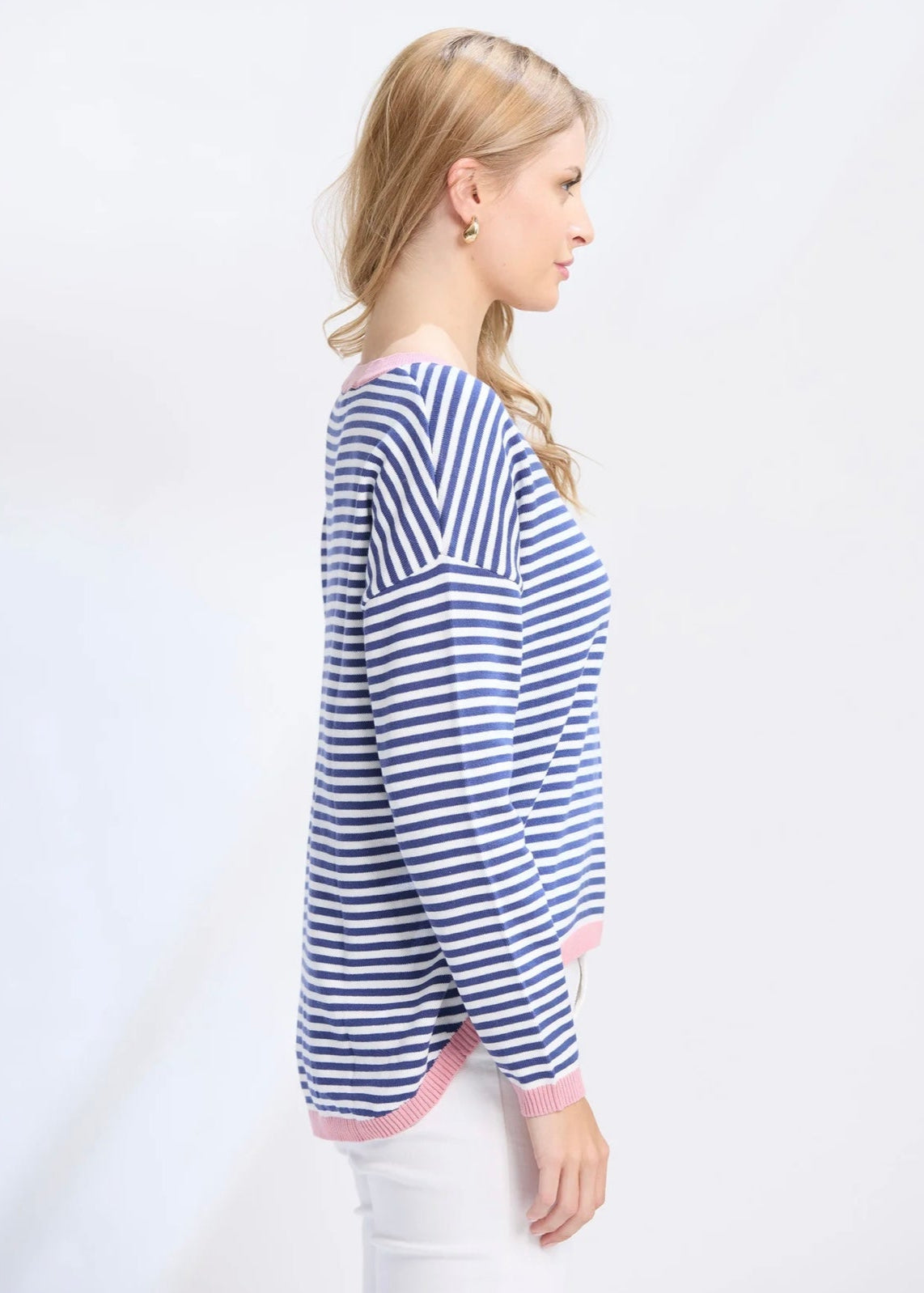 Street Top ~ Denim Stripe