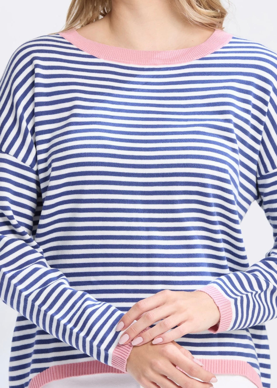 Street Top ~ Denim Stripe