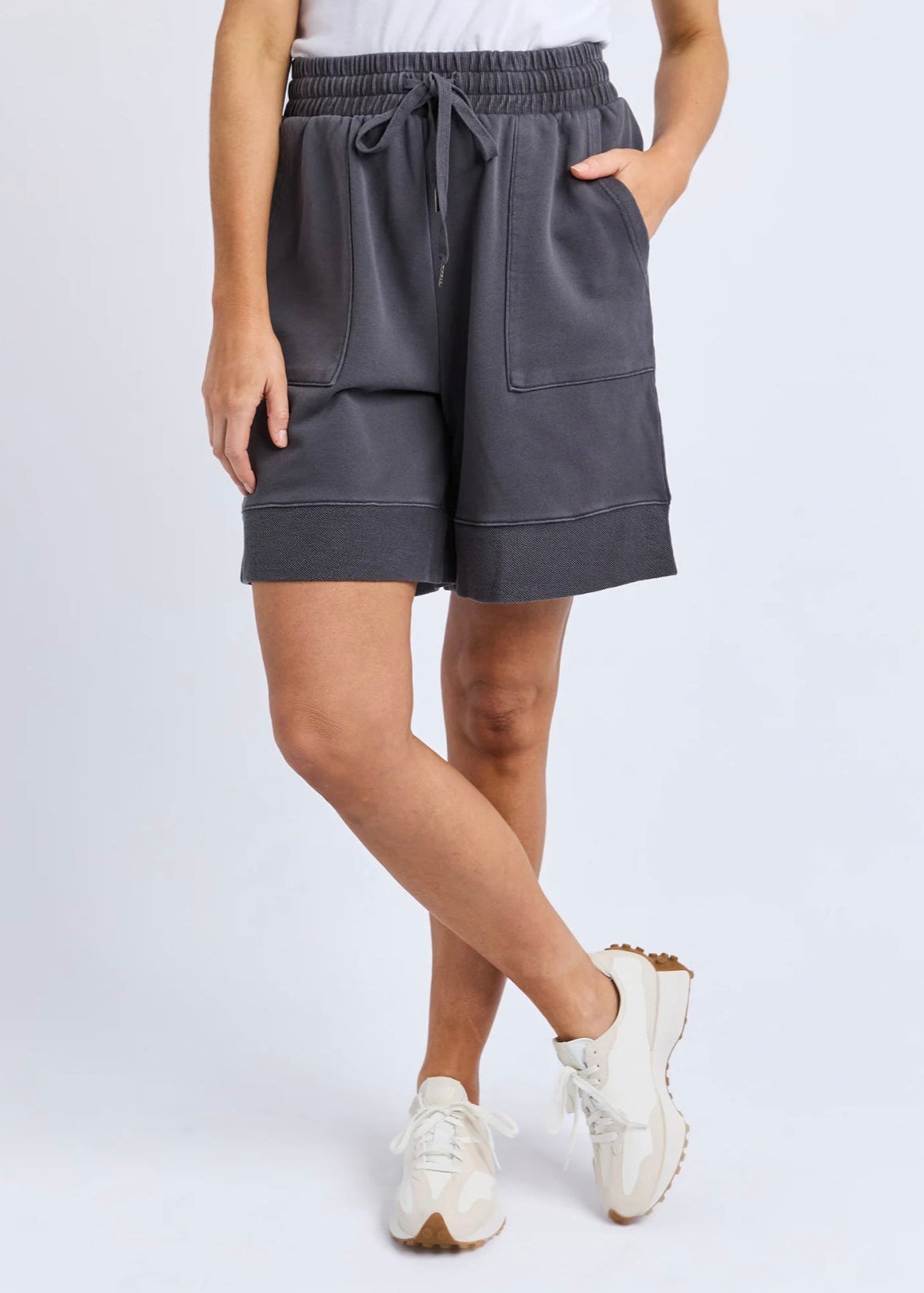 Huslter Short ~ Charcoal