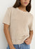 Loveable Tape Yarn Knit Tee ~ Natural