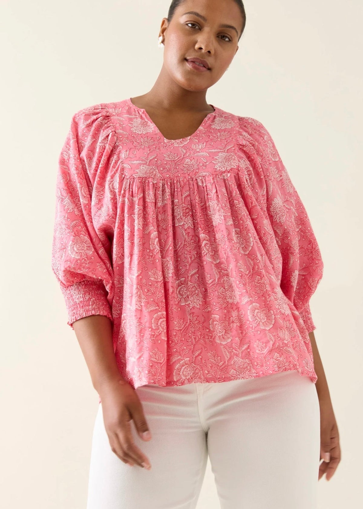 Wilma Top ~ Pink