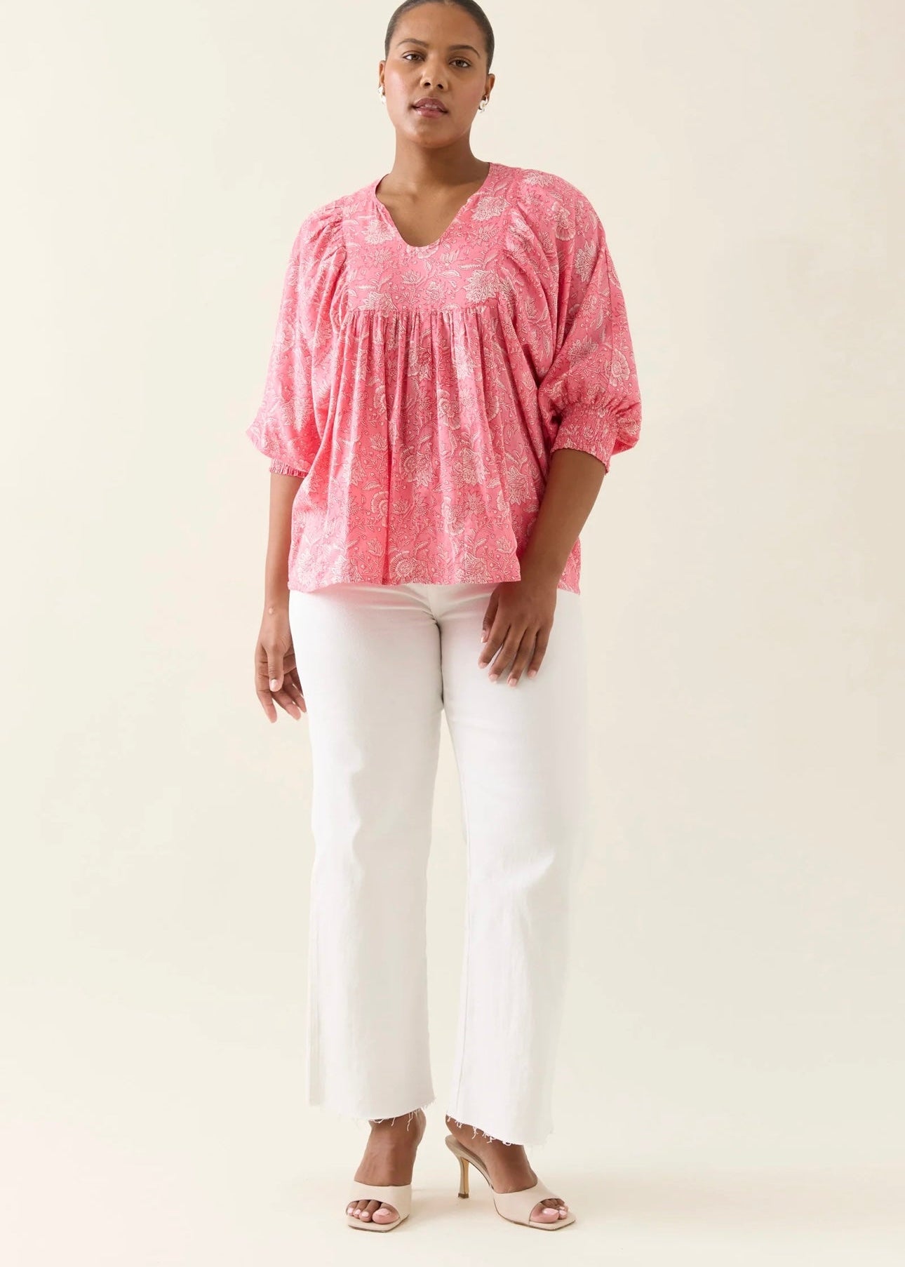 Wilma Top ~ Pink
