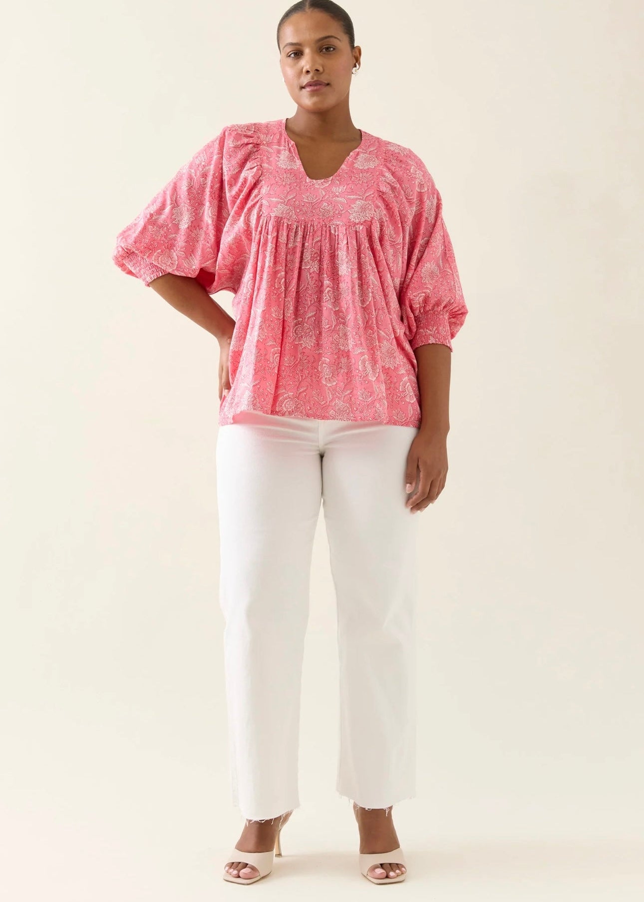 Wilma Top ~ Pink