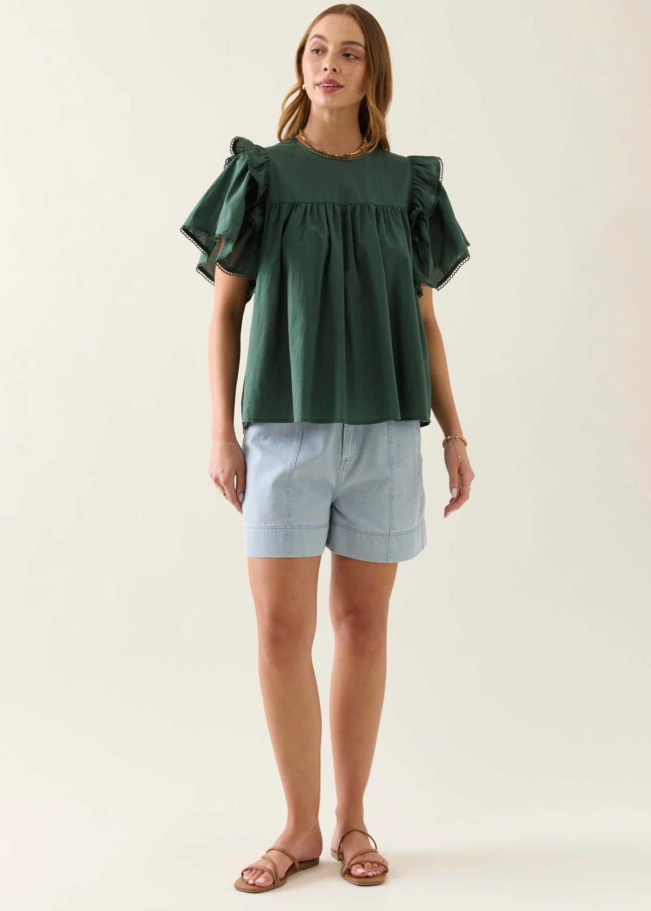 Aurora Frill Top ~ Myrtle