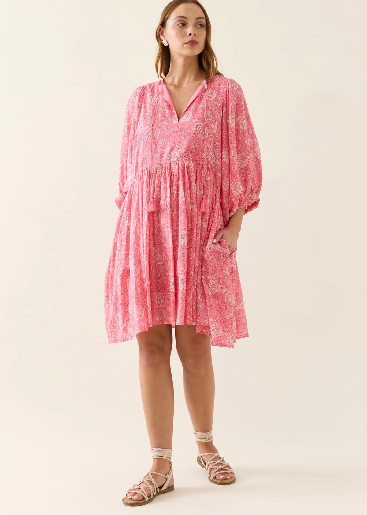 Wilma Dress ~ Pink