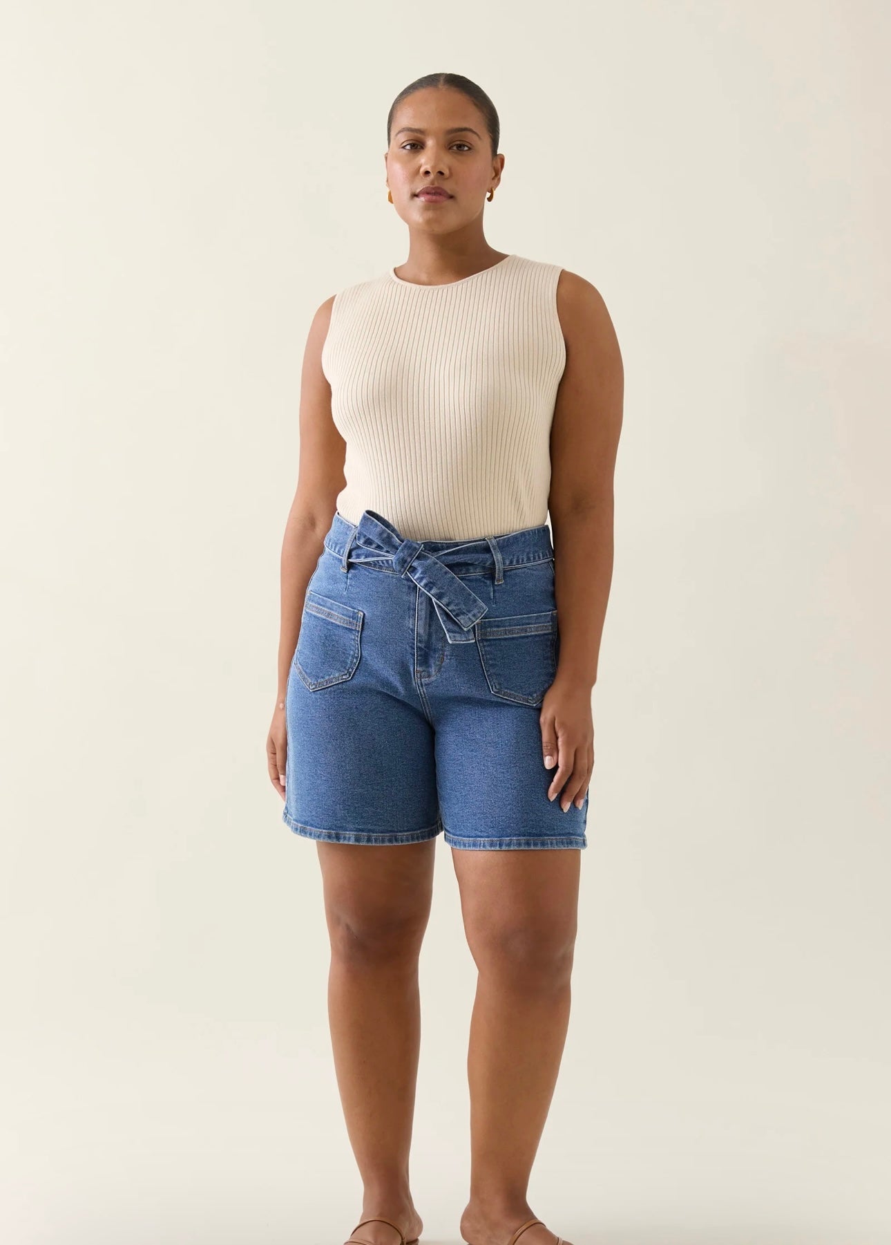 Margot Denim Short ~ Denim