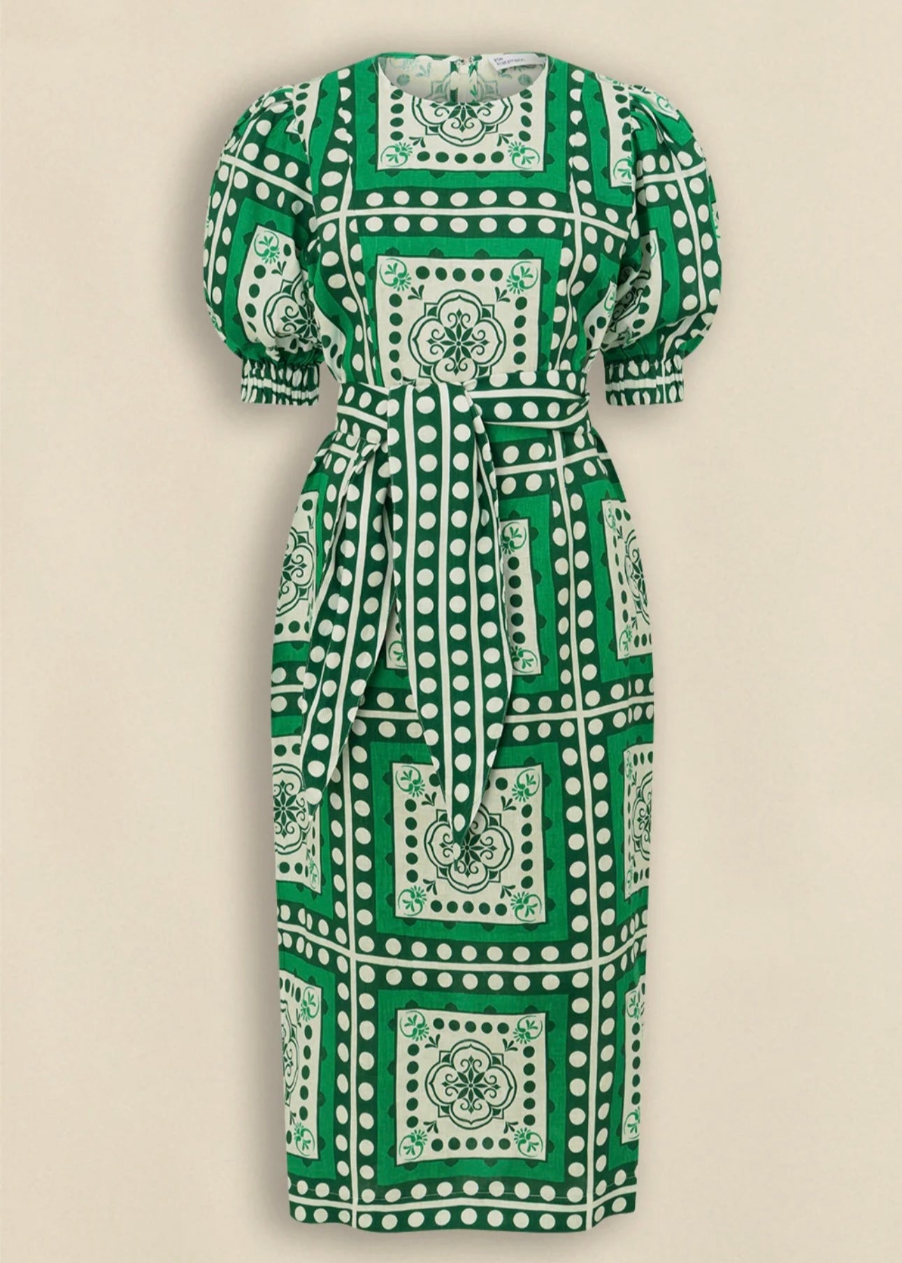 Wander Dress ~ Parrot Scarf