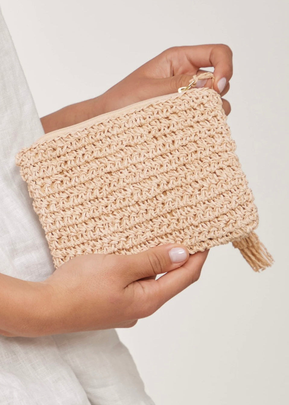 Palme Pouch ~ Tan