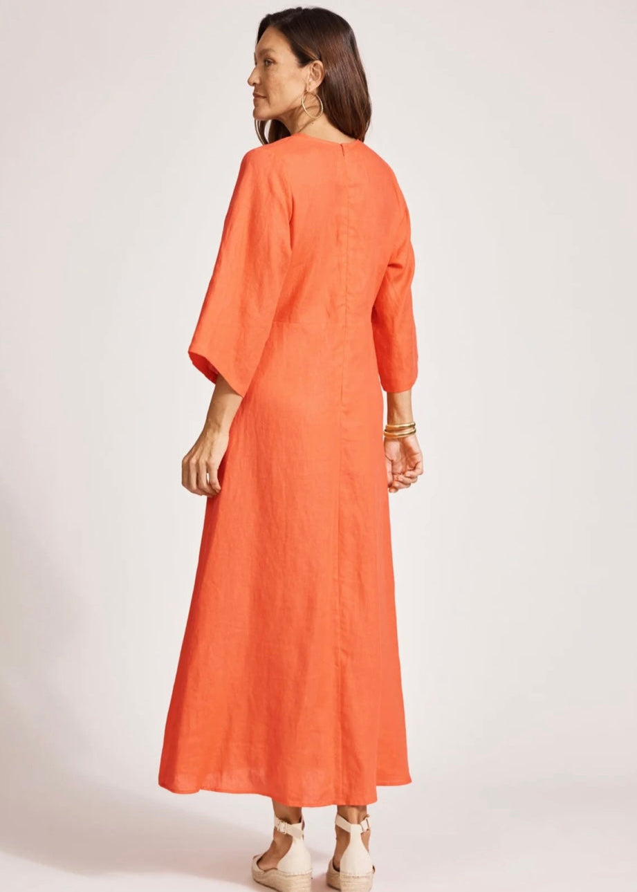 Miramar Twist Maxi ~ Coral
