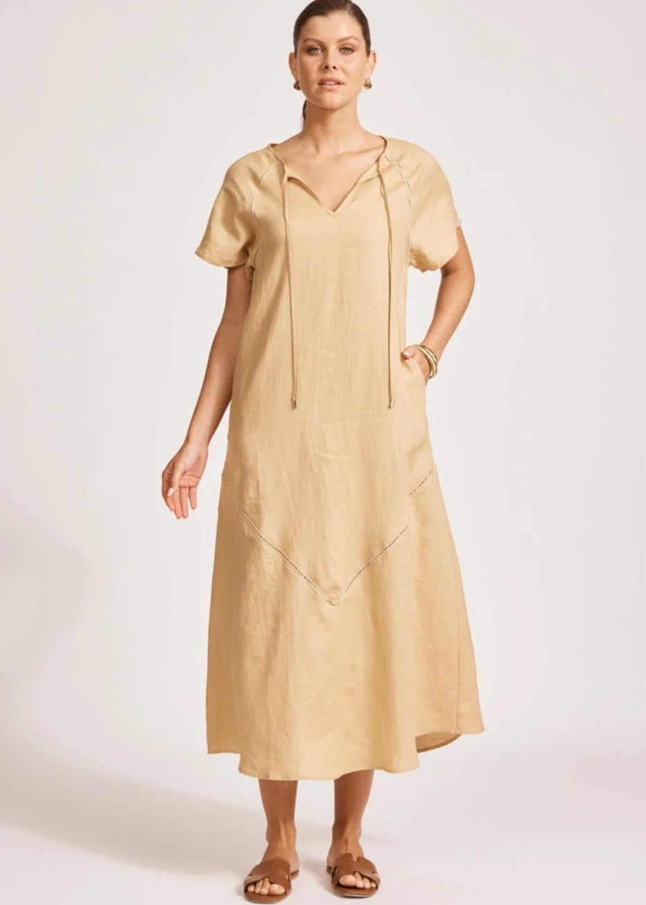 Miramar Maxi Dress ~ Camel