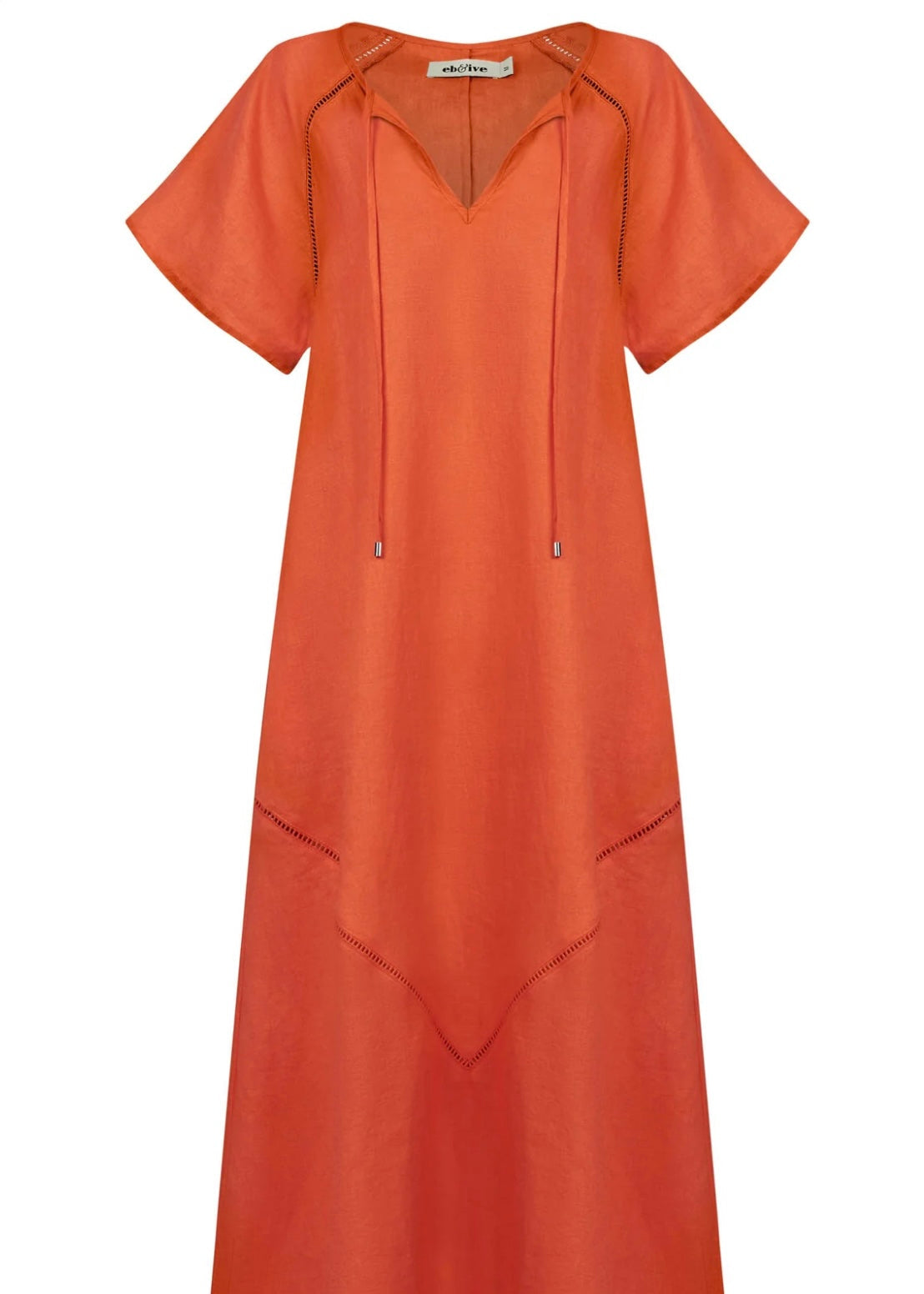 Miramar Maxi Dress ~ Coral