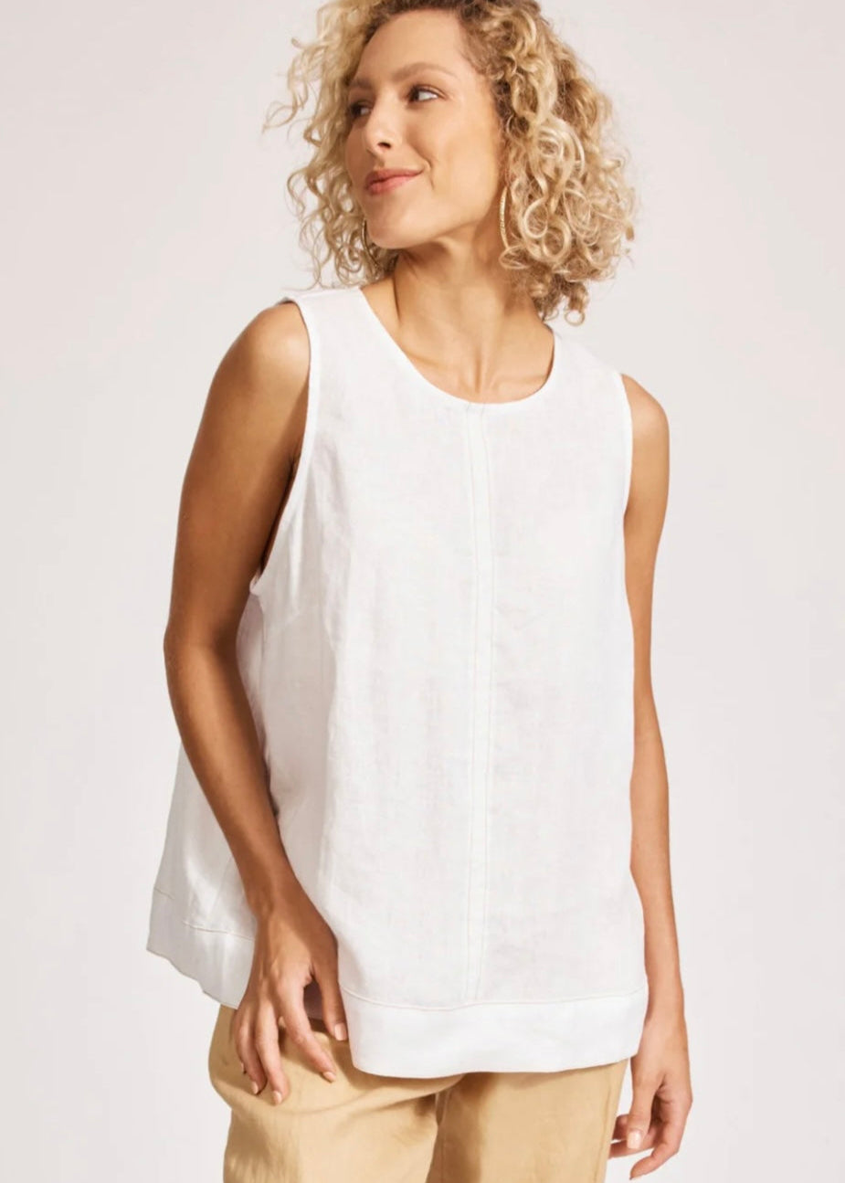 Miramar Tank Top ~ White