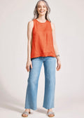 Miramar Tank Top ~ Coral