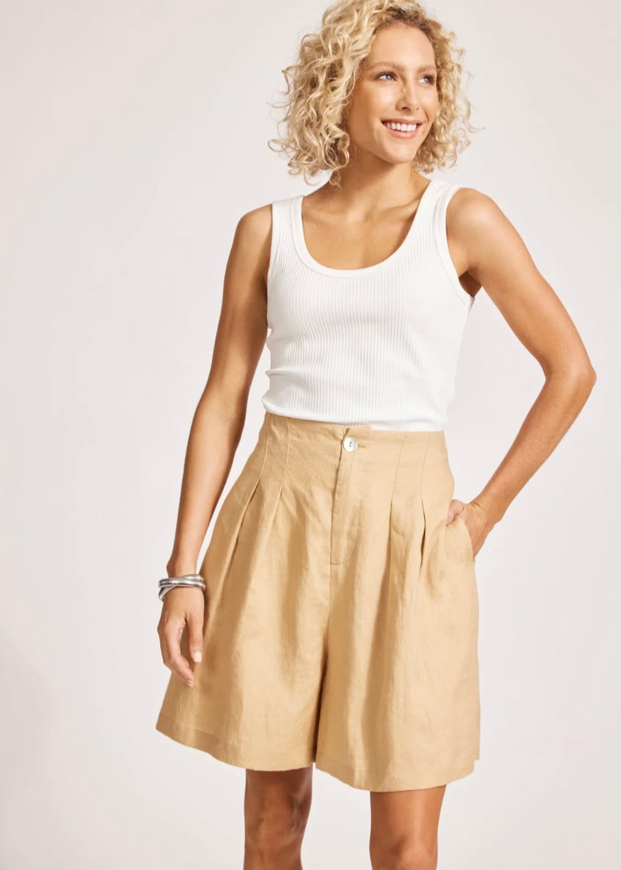 Miramar Short ~ Camel