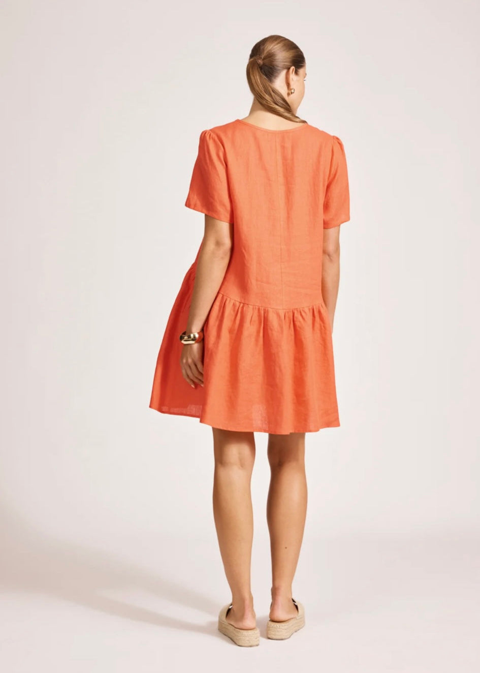 Miramar Midi Dress ~ Coral