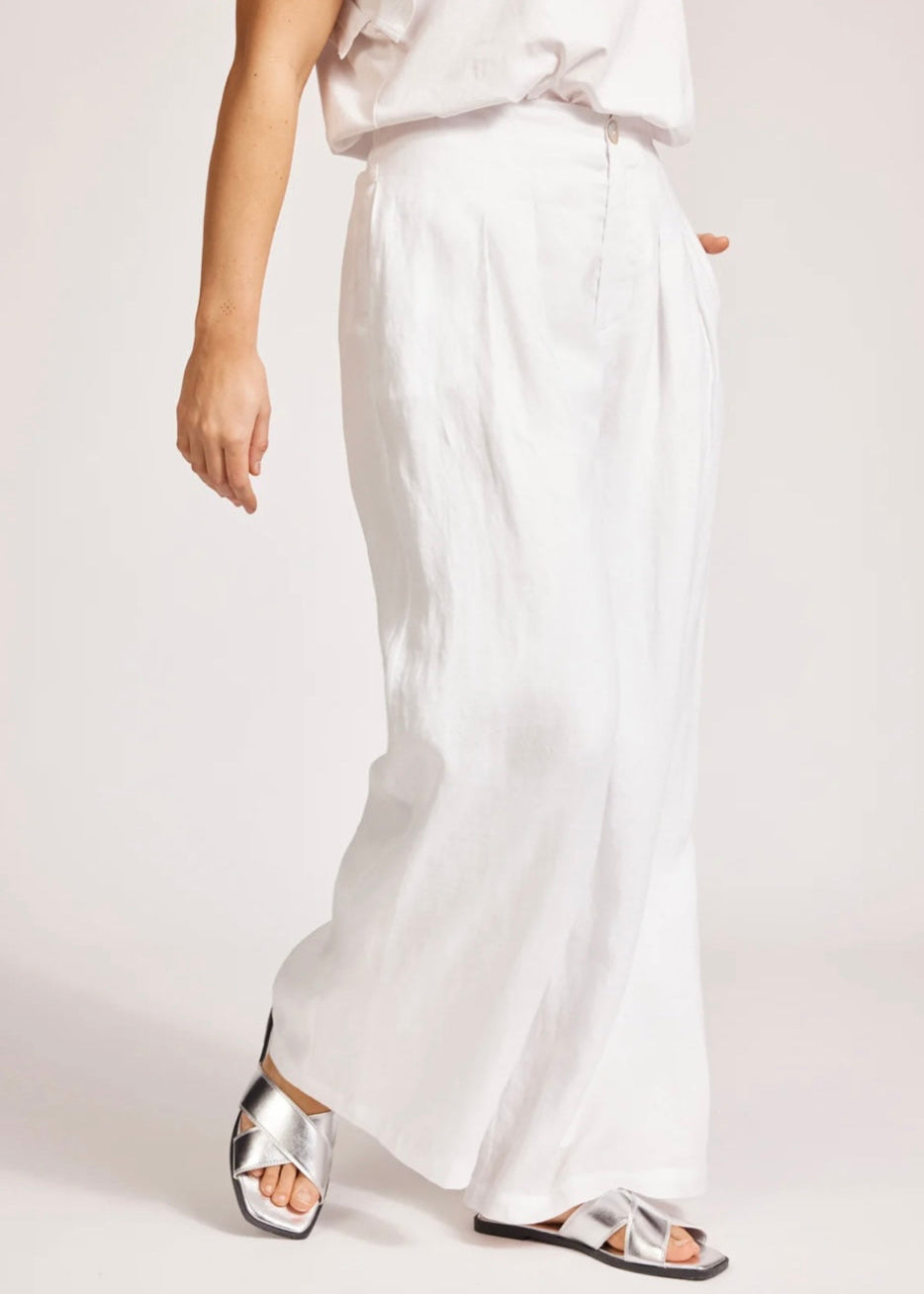 Miramar Palazzo Pant ~ White