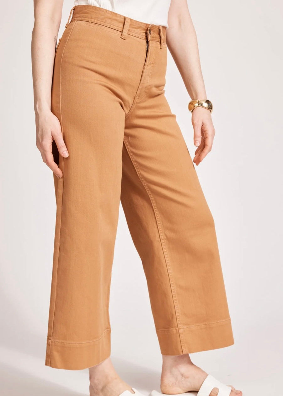 Del Re Denim Pant ~ Caramel