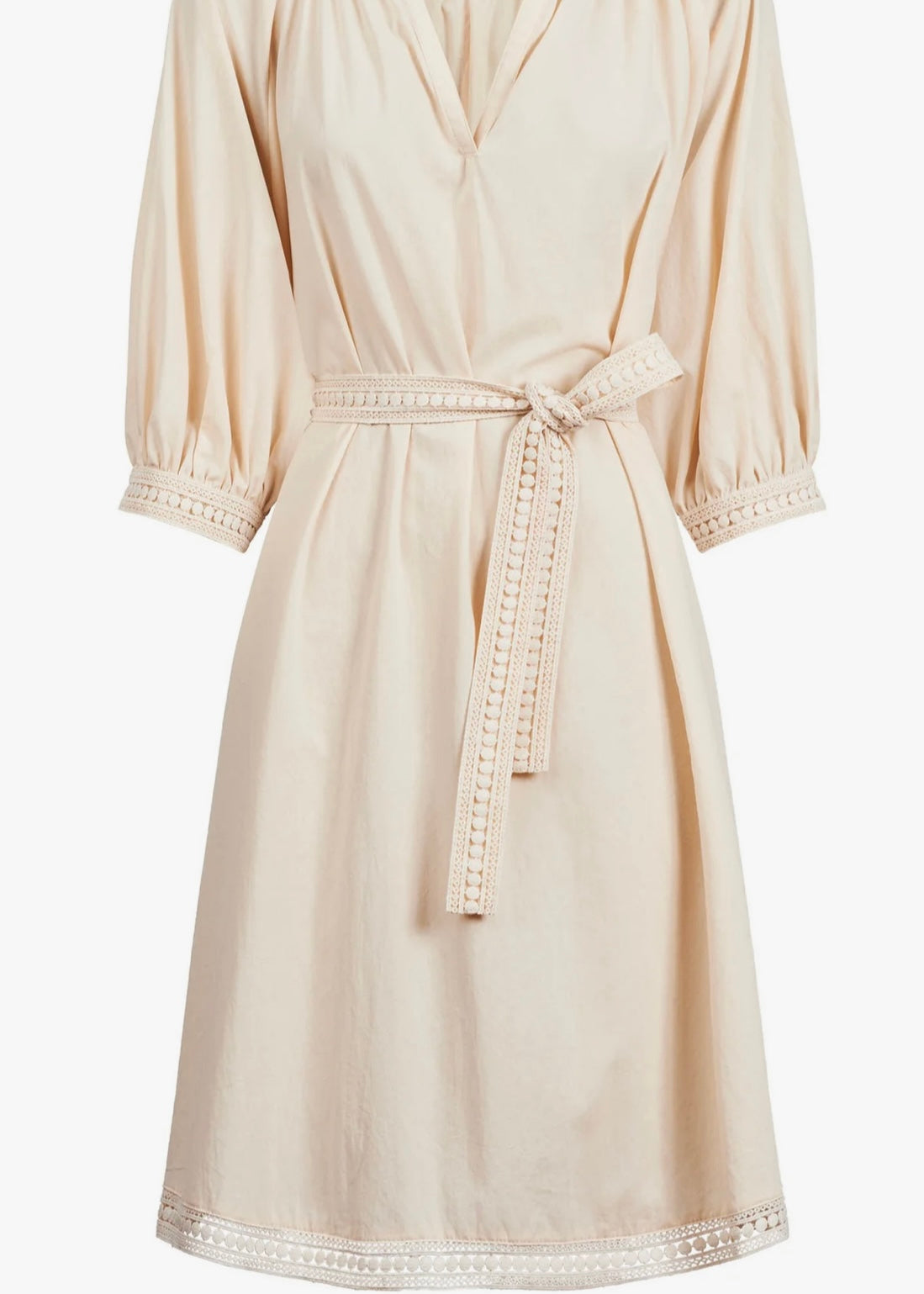 Santos Dress ~ Bisque