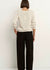 Afternoon Relaxed V Neck Knit Jumper ~ Natural