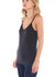 Veronica Reversible Camisole ~ Black