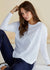Jessie Long Sleeve Tee ~ White