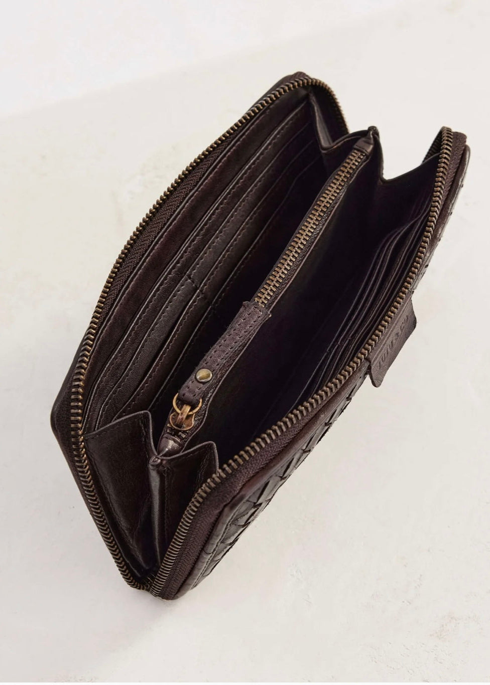 Large Basque Wallet ~ Chocolate