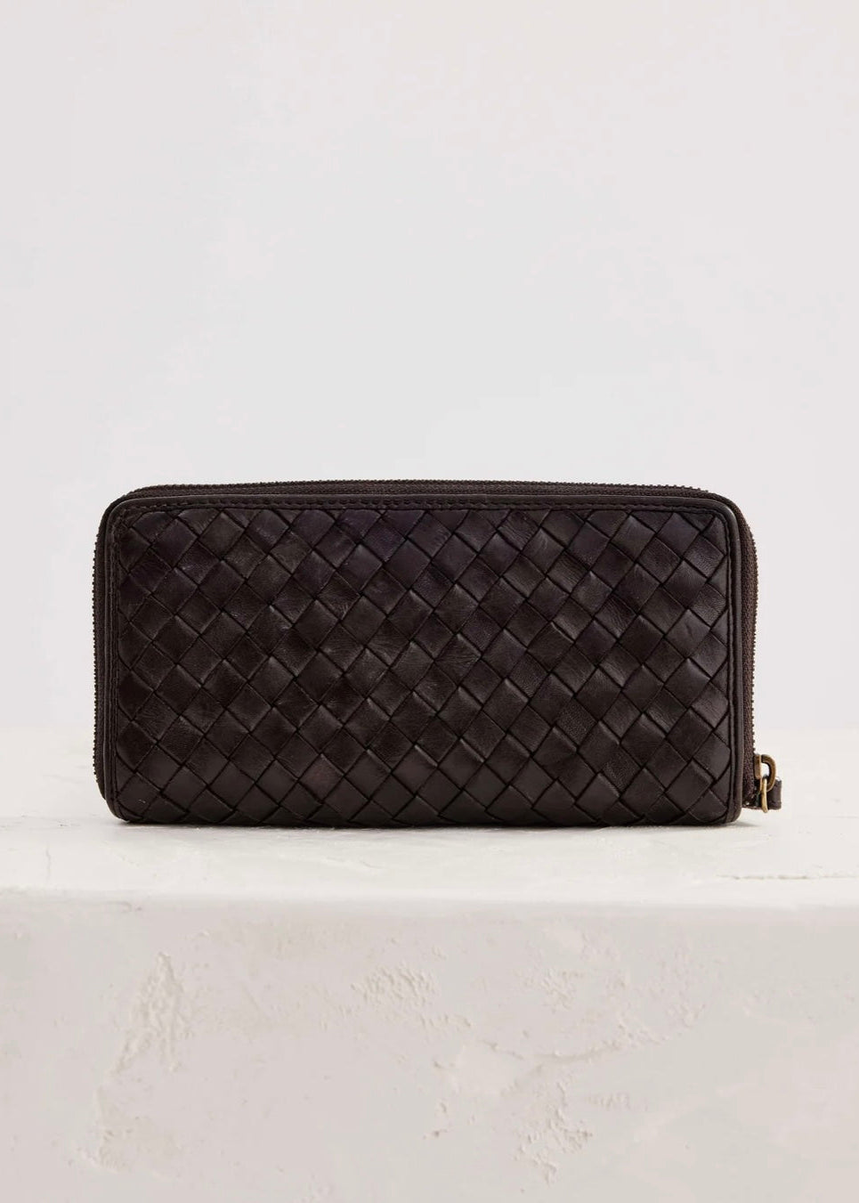 Large Basque Wallet ~ Chocolate