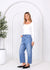 Toni Barrel Jeans ~ Light Wash