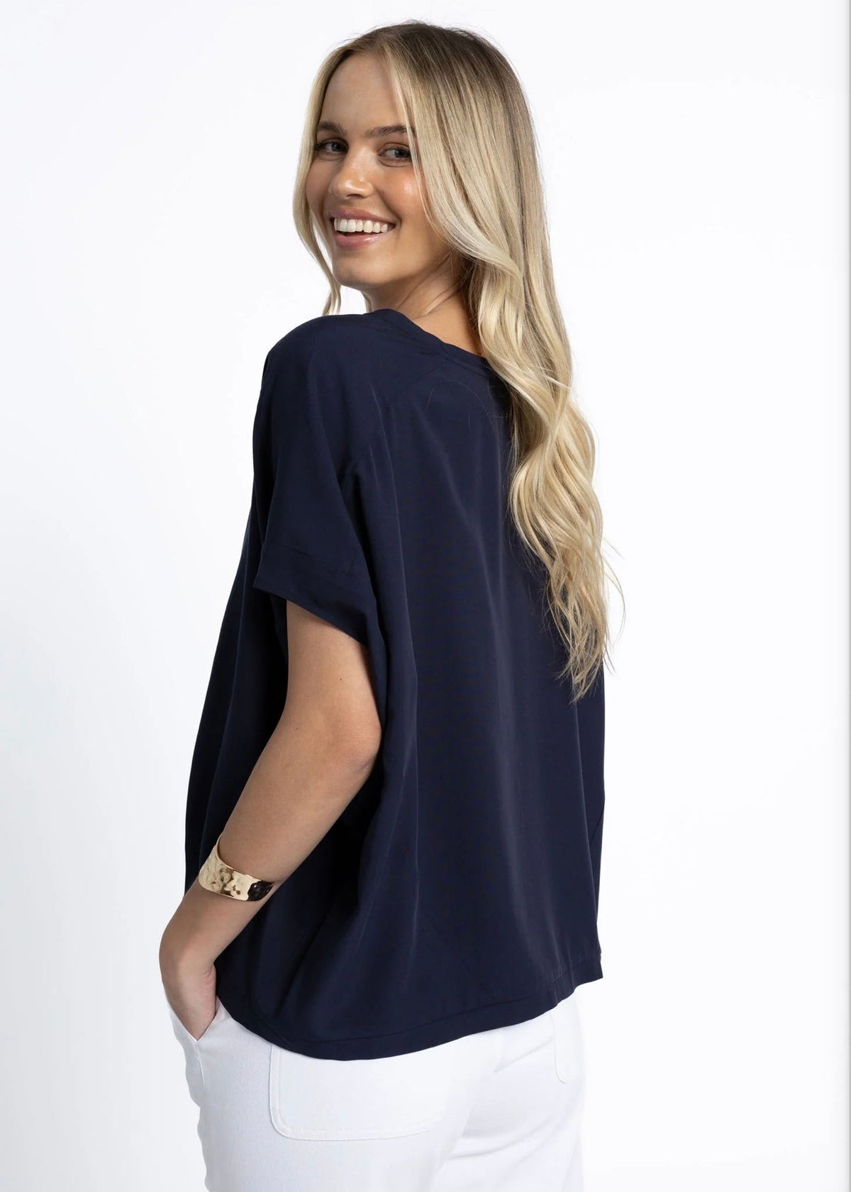 Lush Top ~ Navy