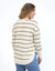 Farrah Stripe Long Sleeve ~ Vintage White & Olive