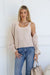 Three Button Twin Set ~Mocha