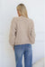 Three Button Twin Set ~Mocha