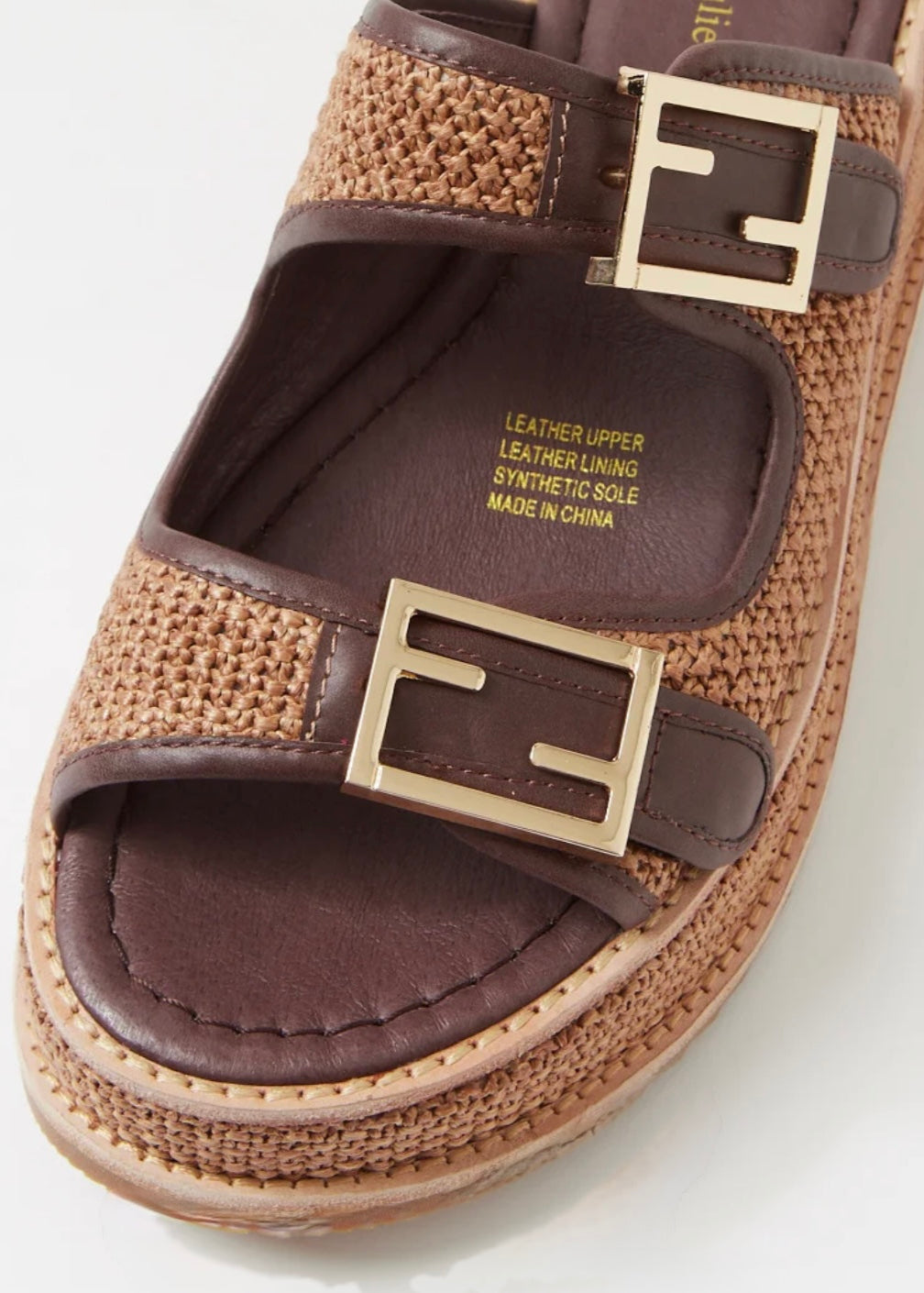 Vexta Leather Sandal ~ Choc Coffee