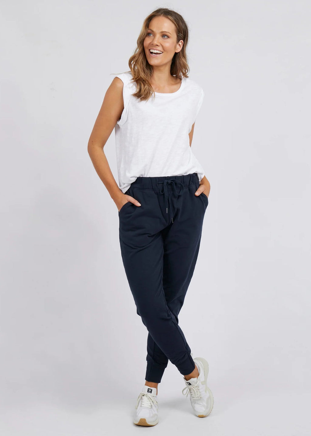 Lazy Days Pant ~ Navy