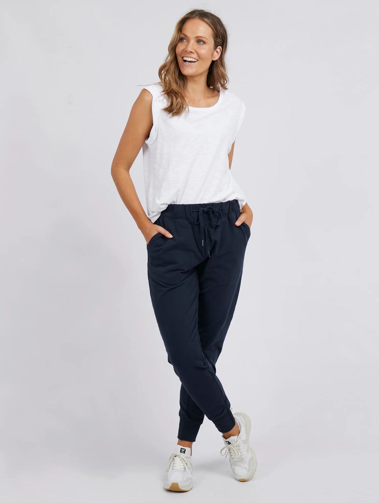 Lazy Days Pant ~ Navy
