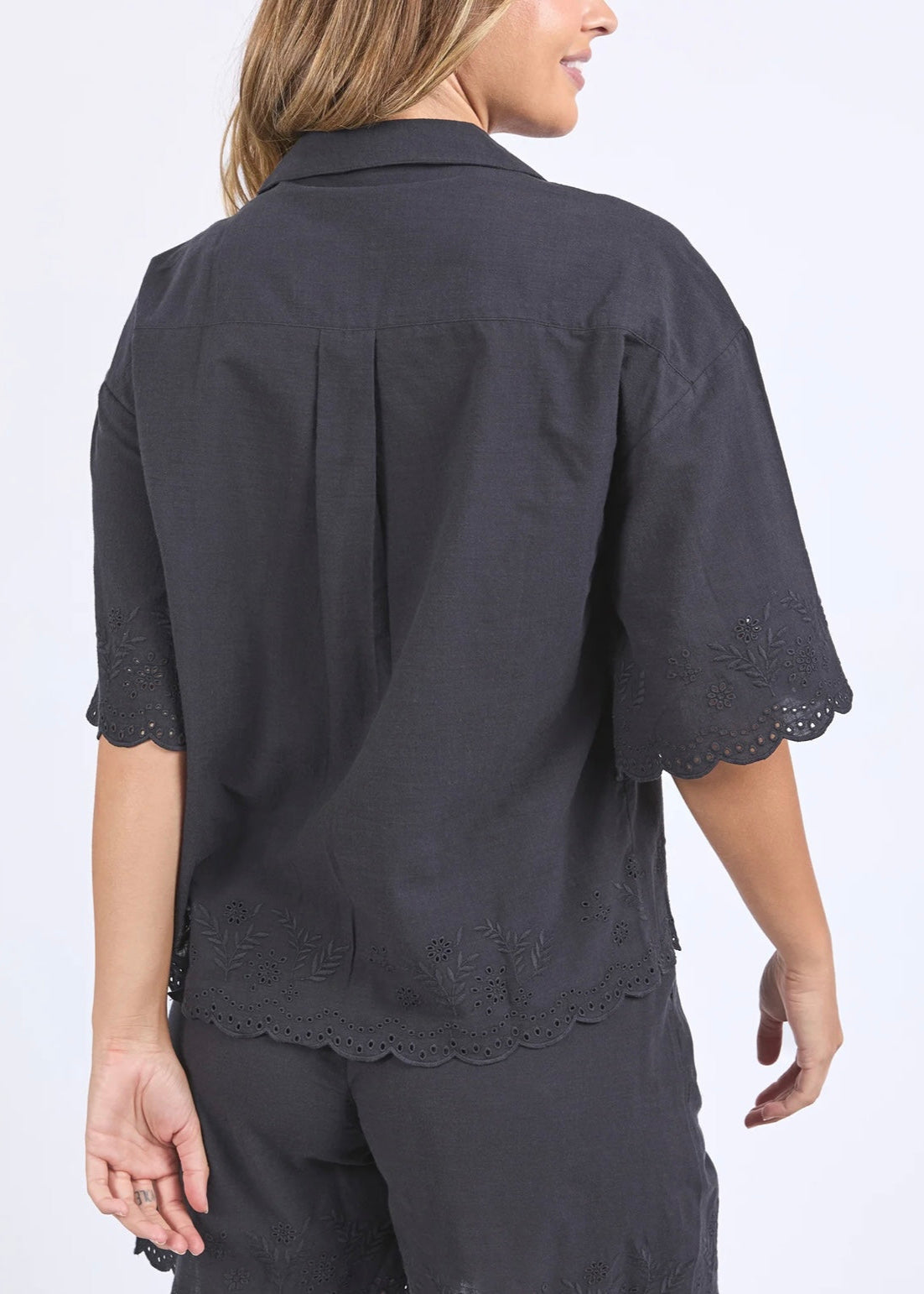 Madeline Shirt ~ Black